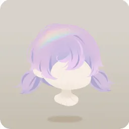 くせっ毛おてんばツイン
