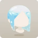 クリスタルの髪