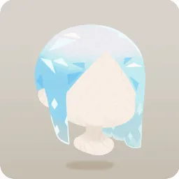 クリスタルの髪