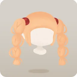採集者の三つ編みヘア