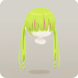 キャンパスグリーンツインテール