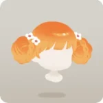 こんがりお団子ヘア
