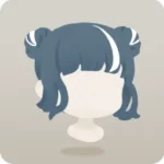 ツインおだんごメッシュヘア
