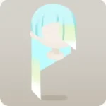 テクノカットロングヘア
