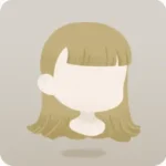 サンルームブラウンヘア