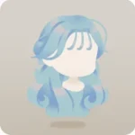 リゾートハーフアップヘア