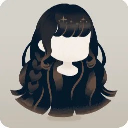 白昼夢に現れた少女の髪