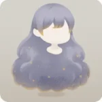 星の光を纏ったロングヘア