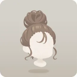 ふんわりお団子ヘア