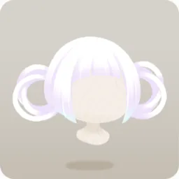 ホワイトケーブルヘア
