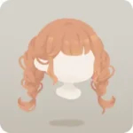 ゆるふわ編み込みツイン