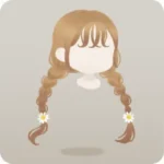 三つ編みアレンジヘア