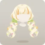 はにかむ花嫁のホワイトヘア