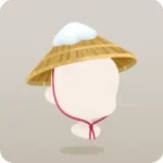 田舎のわら笠