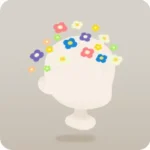 頭上のお花畑
