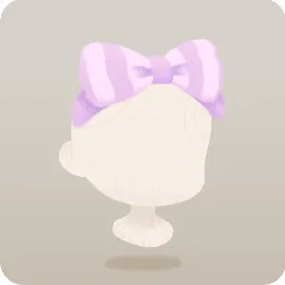 リボン付きヘアバンド