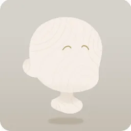 ポップな山なり眉