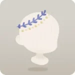 夢のナイトガーデンの髪飾り