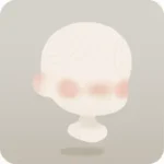 赤らんだ頬
