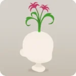 実験中に生えた花