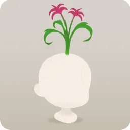 実験中に生えた花