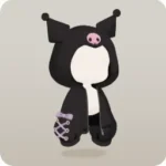 クロミモチーフパーカー