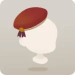 寮生のベレー帽