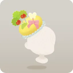 黄色い針山の帽子