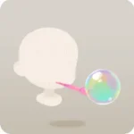 雨上がりの虹色の傘