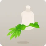 葉っぱとツタのベルト