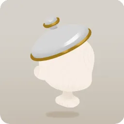 奇妙なお茶会のティーポットの蓋