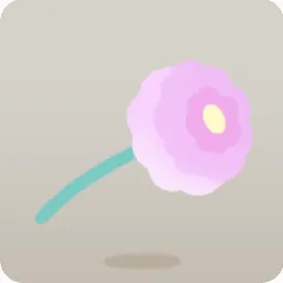 手に持った一輪のデイジー
