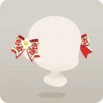 パチンとお花リボン