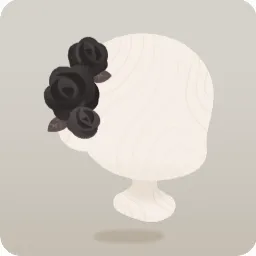 枯れた薔薇の頭飾り