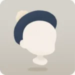 ネイビースノーポンポンベレー