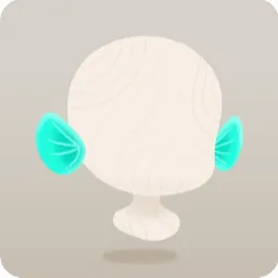 珊瑚のヘッドドレス