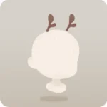 小さな小鹿の角
