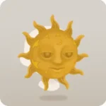 太陽のお面