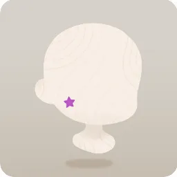 星型のフェイスペイント