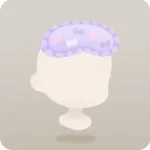 リボン柄のアイマスク