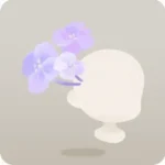 晴れ間に咲く紫陽花の装飾花