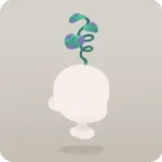 芽生えたグミフラワーの草