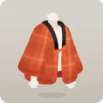 チェックの半纏