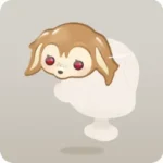 ラビネのお面・斜め