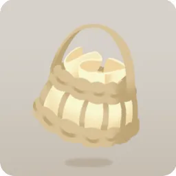 透かし編みバッグ