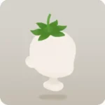 頭乗せイチゴのヘタ