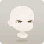 やさしげなグリーンの瞳