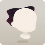 大きな黒いリボン