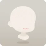 にやっと笑う口