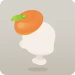オレンジベレー帽